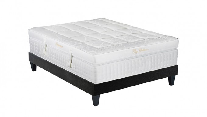 Matelas Milano 20cm + sommier 90×200 + Pieds – Aux beaux reves