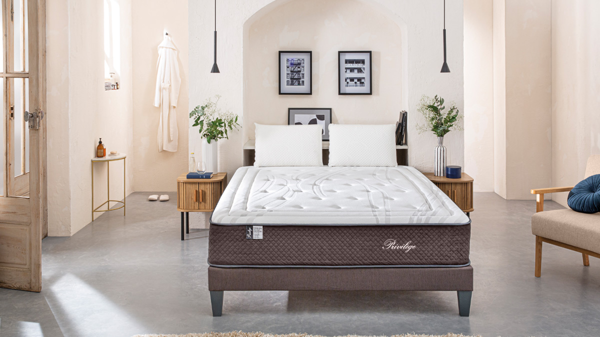 Matelas mousse 140x190 ferme pour une literie engagée - Matelas No