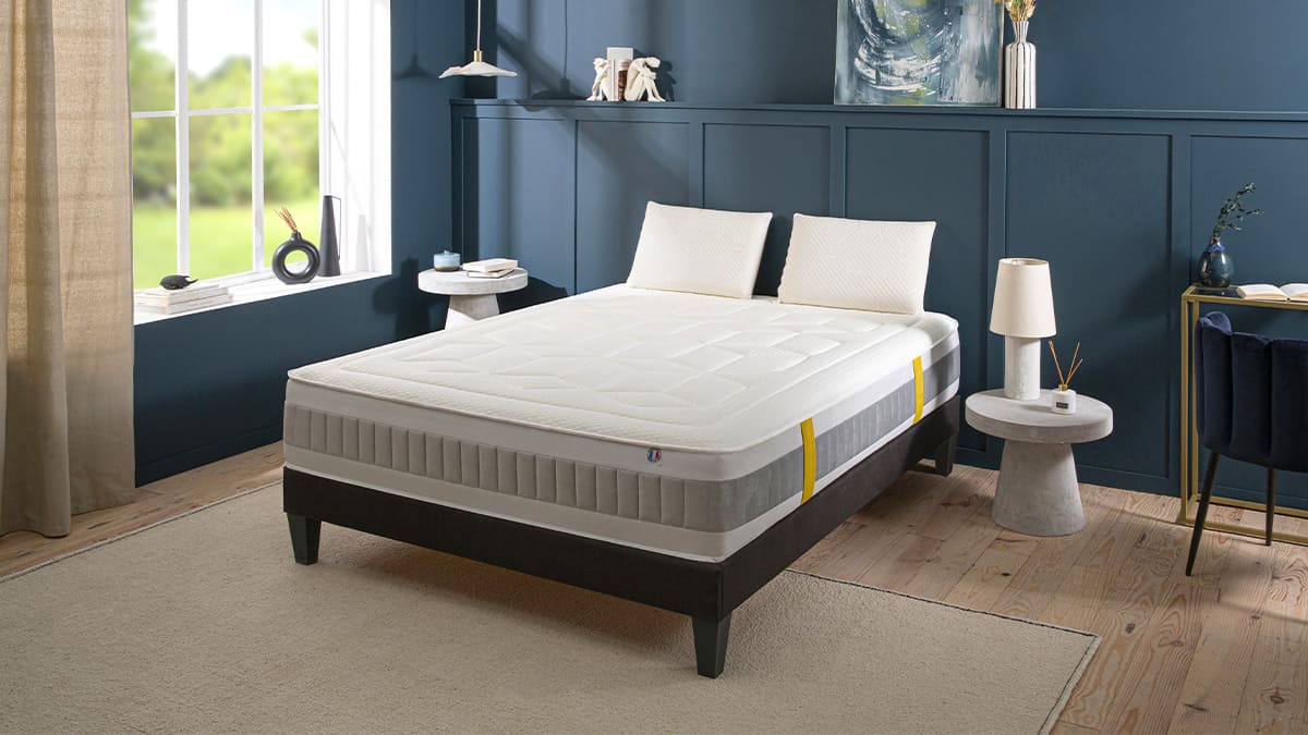 Matelas Élite Mousse De Haute Qualité : 140x190 – 160x200 – 180x200 -  Épaisseur 20 cm