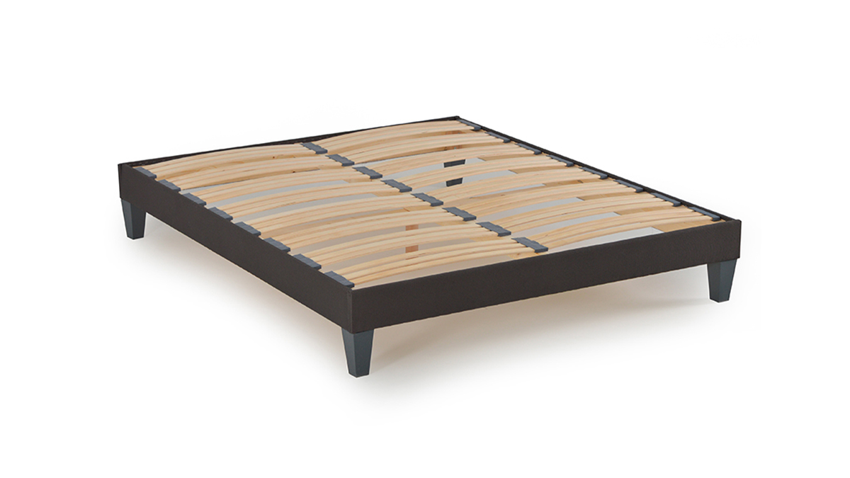 Ensemble Matelas à Mémoire de Forme Paris et Sommier en Kit