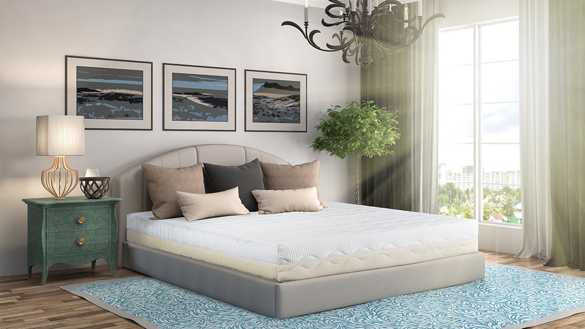 Matelas à Mémoire de Forme Leman, Mousse Hypersoft